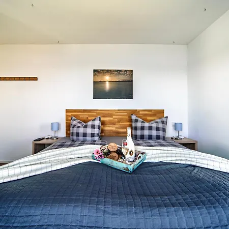 וילה Schleivilla Hafenmeister By Seeblick Ferien Oro, Wasserbett, Billardtisch,kamin,sauna אולפניץ