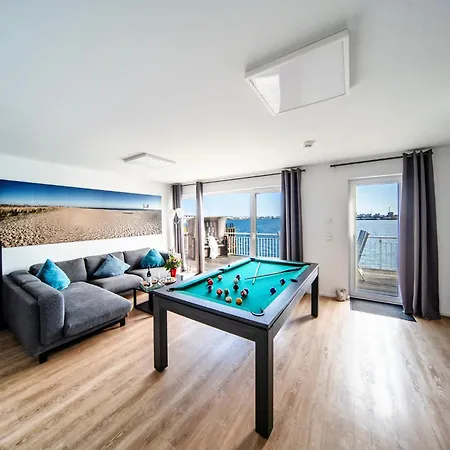 Schleivilla Hafenmeister By Seeblick Ferien Oro, Wasserbett, Billardtisch,kamin,sauna Willa *